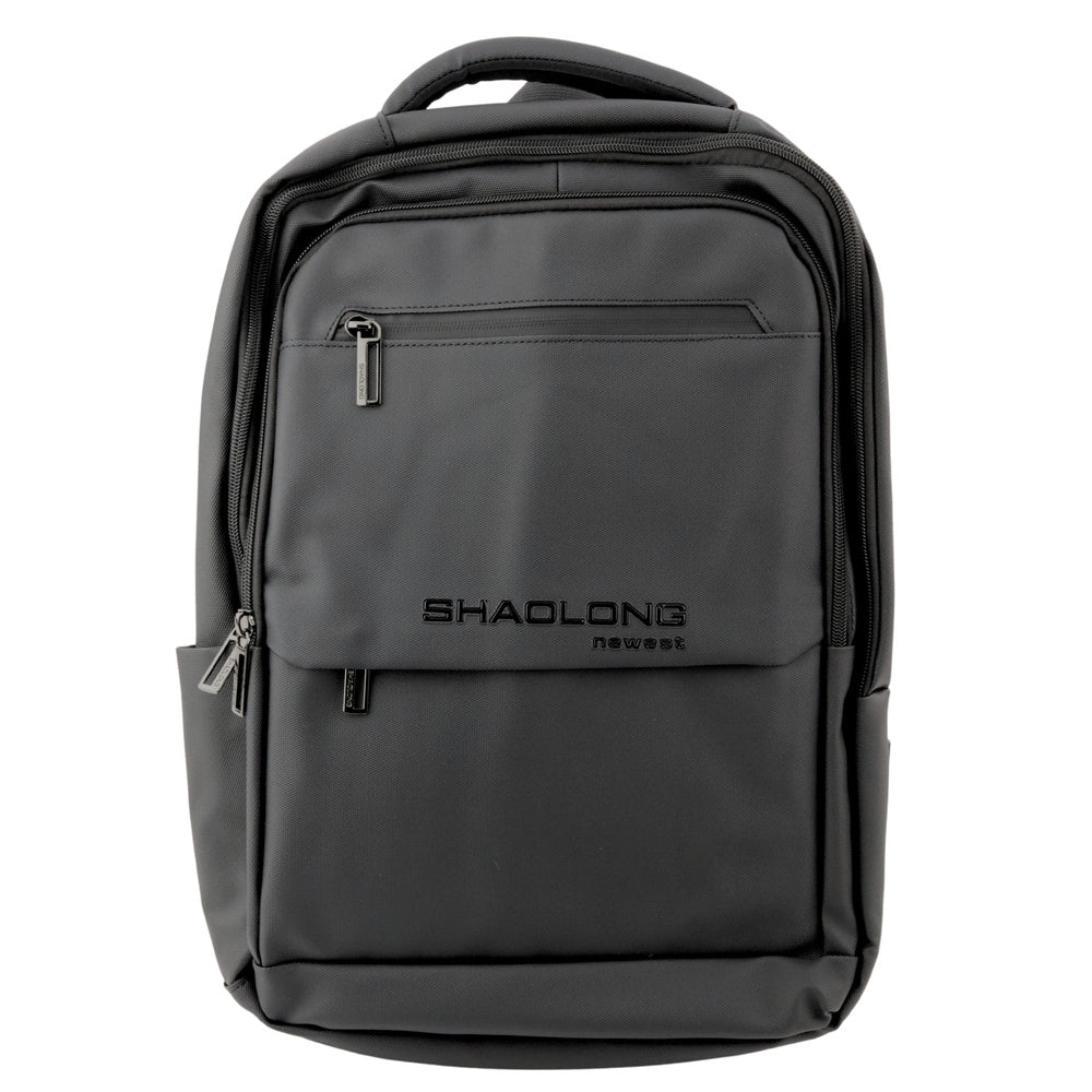 Poslovni i školski ruksak sa priključkom za USB 41x29x14 cm - crni