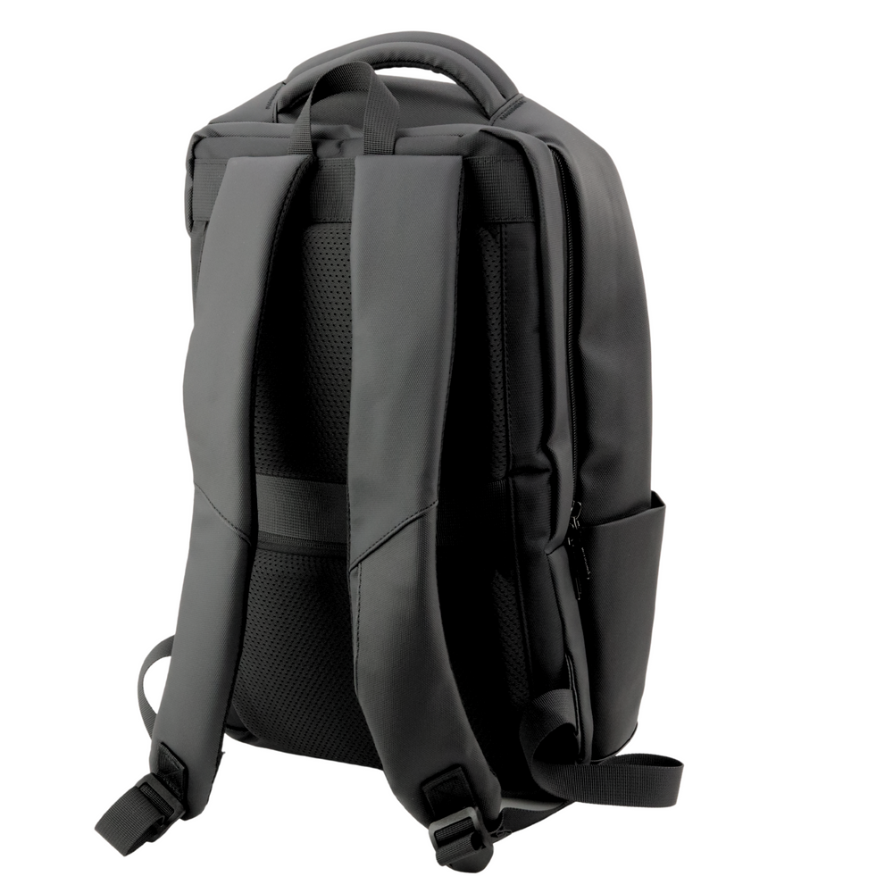 Poslovni i školski ruksak sa priključkom za USB 41x29x14 cm - crni