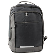 Poslovni i školski ruksak sa pretincem za laptop 16L 45cm - crno/sivi