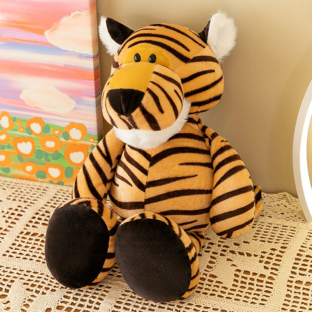 Plišana igračka tigar 23cm - narančasto/crni