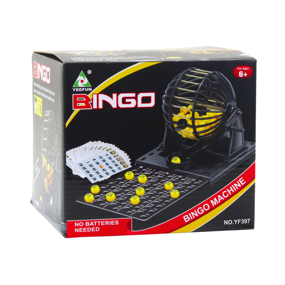 Klasična igra na sreću BINGO sa 80 loptica i 20 kartica - crni