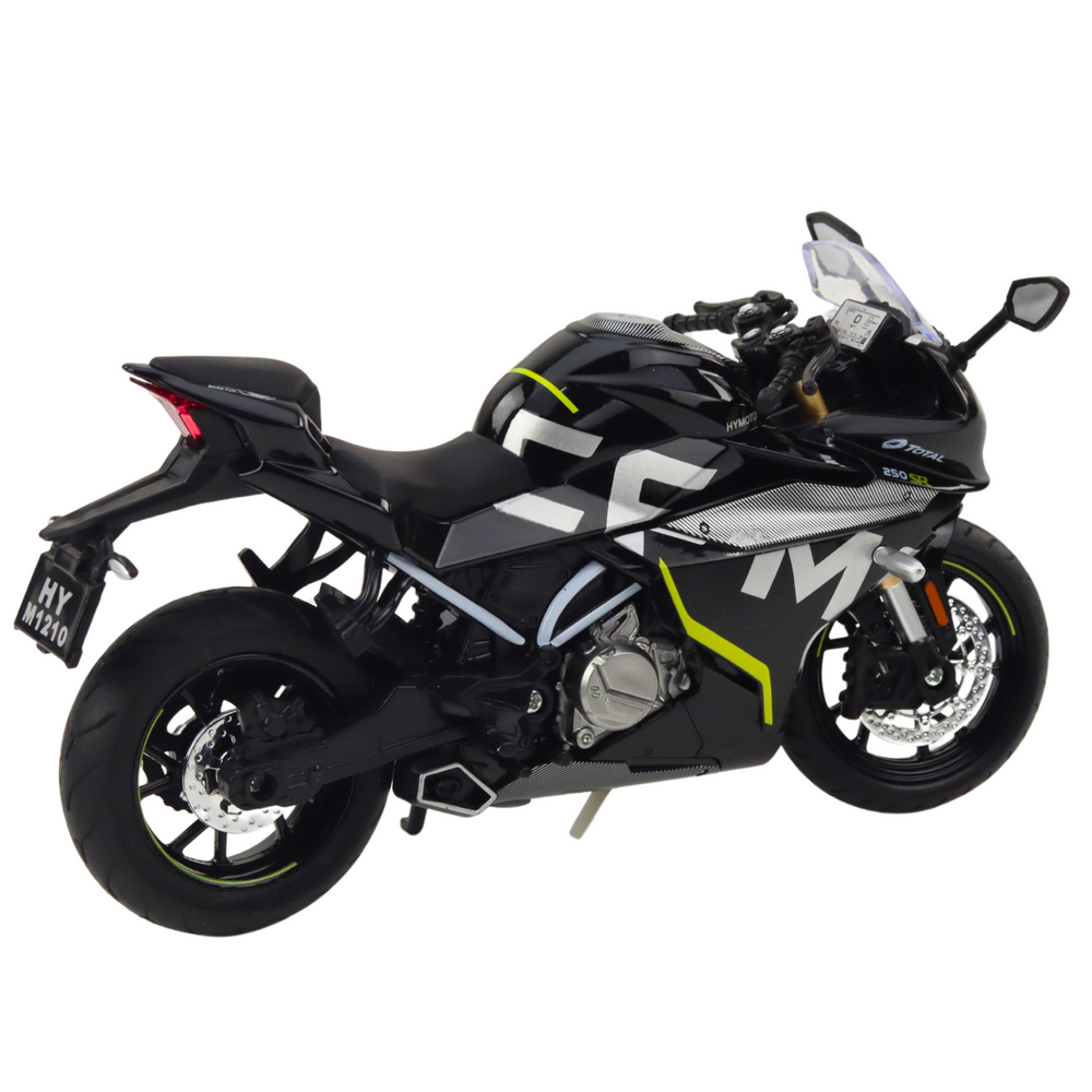 Metalni motor za igru sa zvučnim i svjetlosnim efektima 250 SR 1:12 - crni