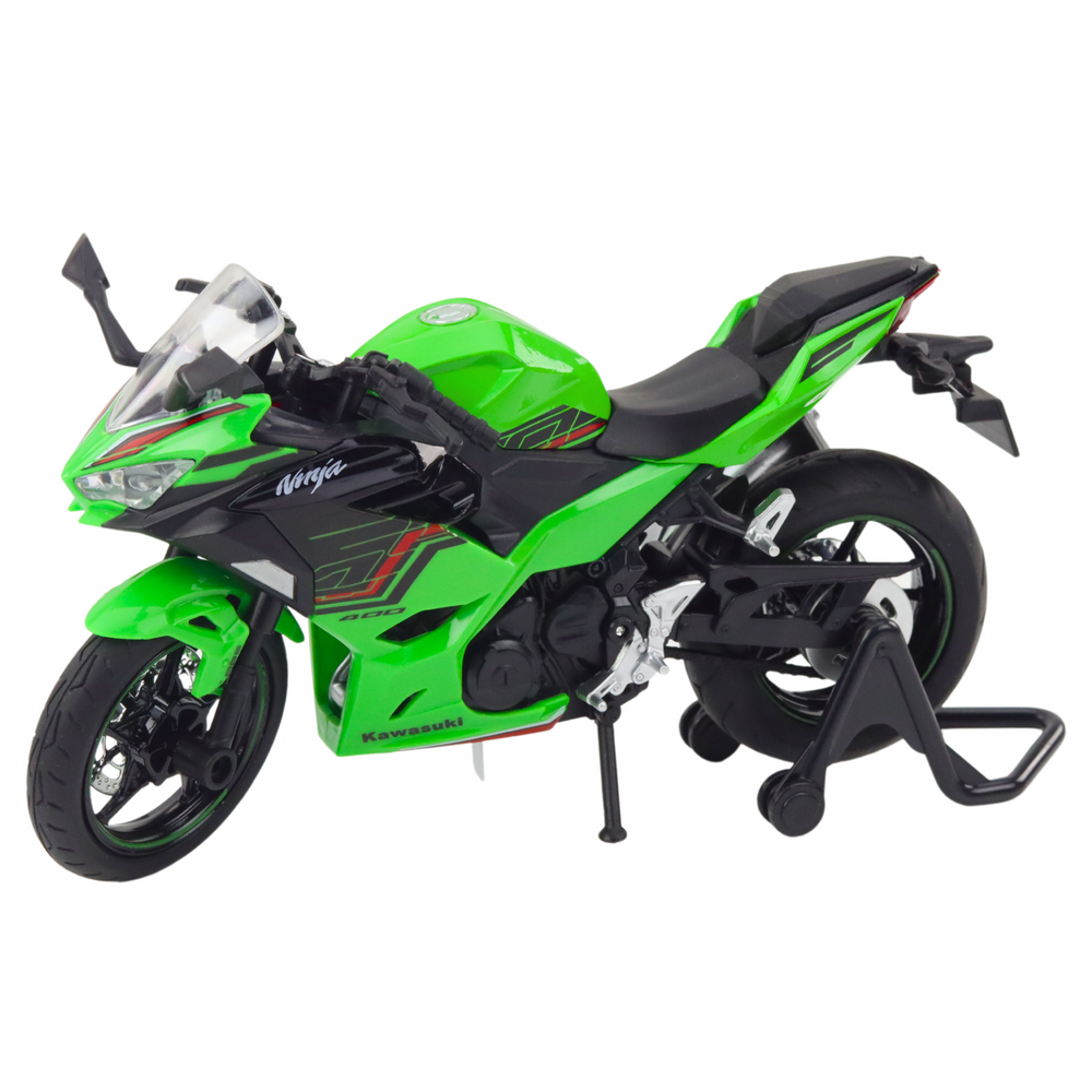 Metalni motor za igru sa zvučnim i svjetlosnim efektima 1:12 - zeleno/crni