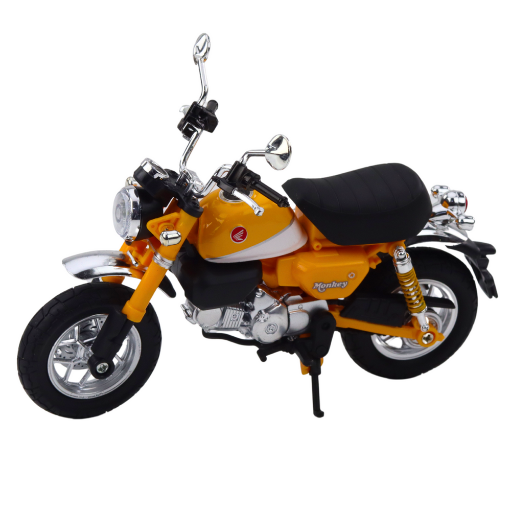 Metalni motor za igru Retro Classic sa svjetlosnim efektima 1:12 - žuti