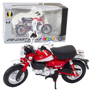 Metalni motor za igru Retro Classic sa svjetlosnim efektima 1:12 - crveni