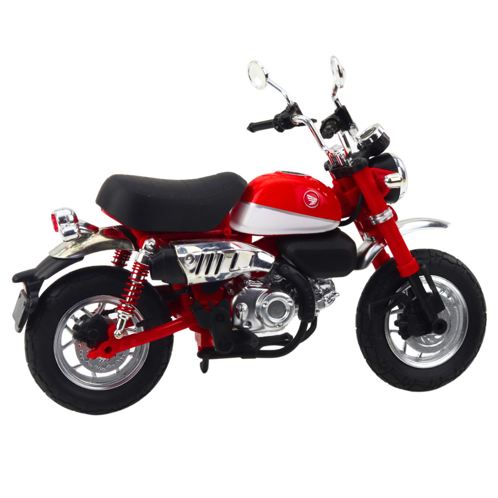 Metalni motor za igru Retro Classic sa svjetlosnim efektima 1:12 - crveni