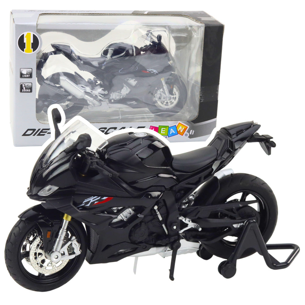 Metalni motor za igru sa zvučnim i svjetlosnim efektima S1000 1:12 - crni