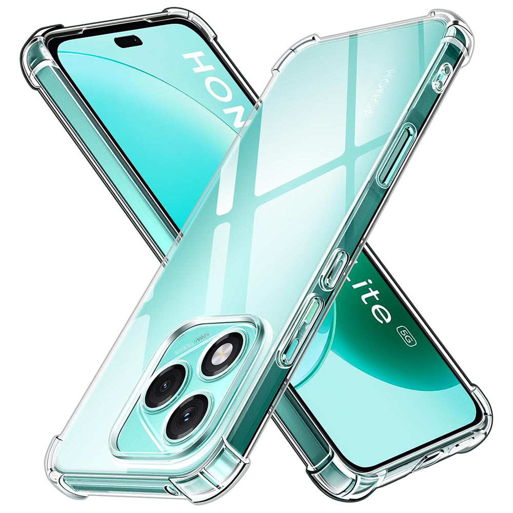 Techsuit Shockproof Clear Silicone prozirna maskica otporna na udarce za Honor 400 Lite