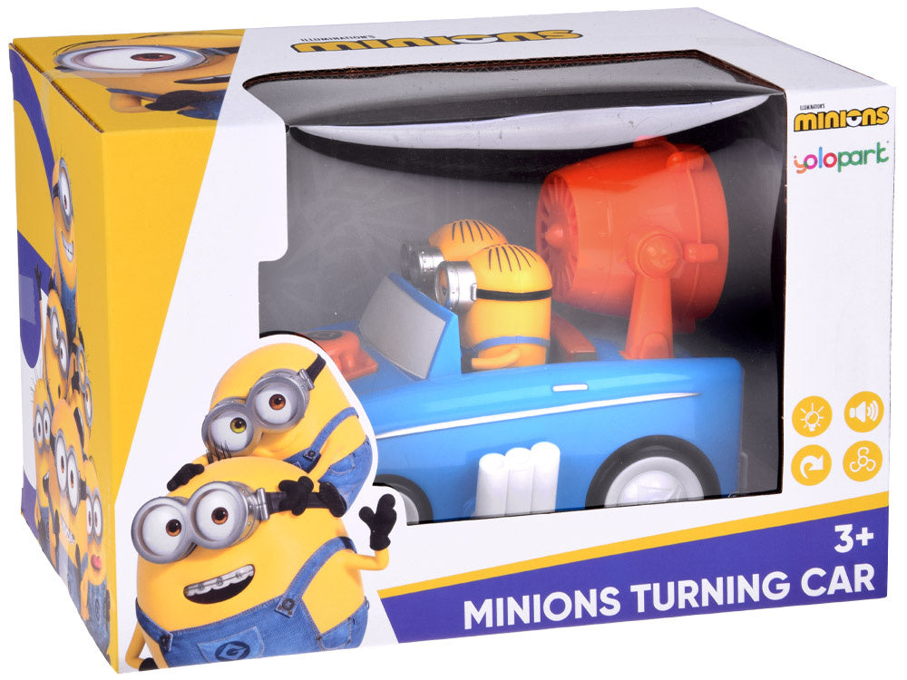 Minions u interaktivnom autiću