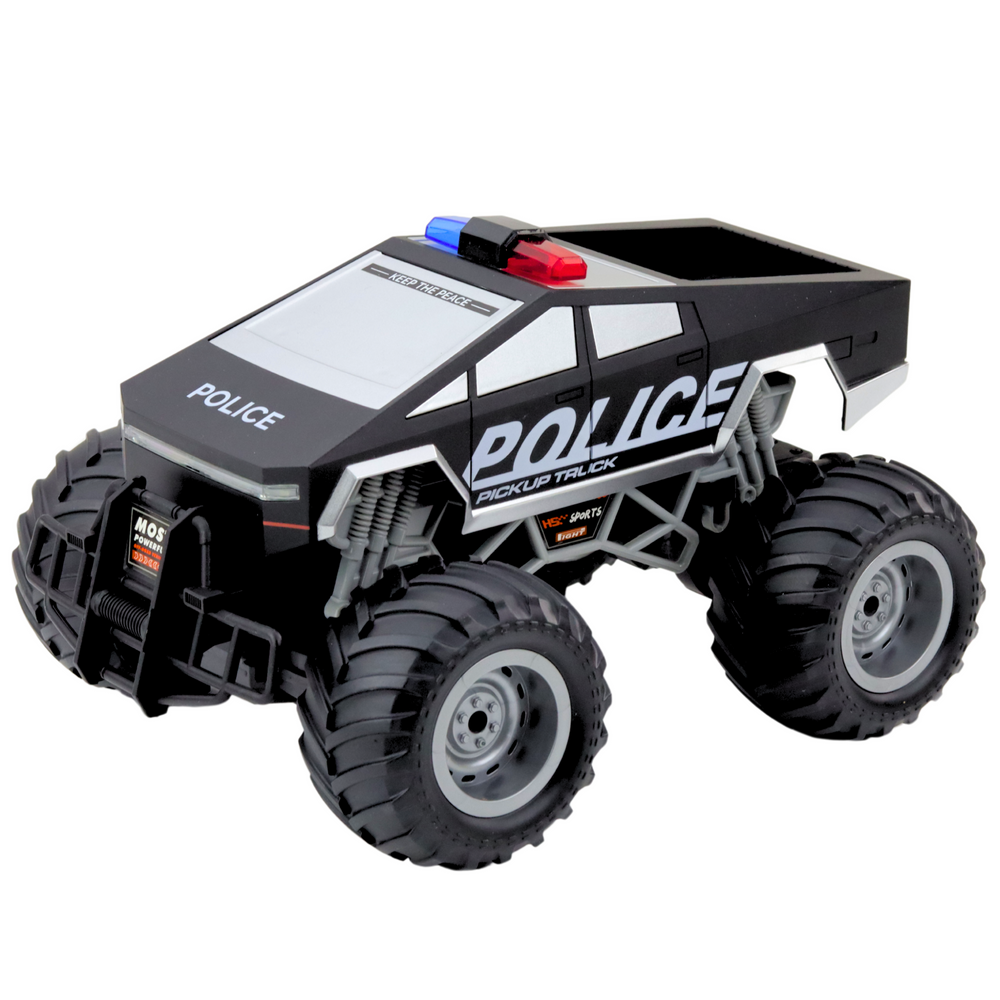 Auto na daljinsko upravljanje T-Model Police 1:16 - crni
