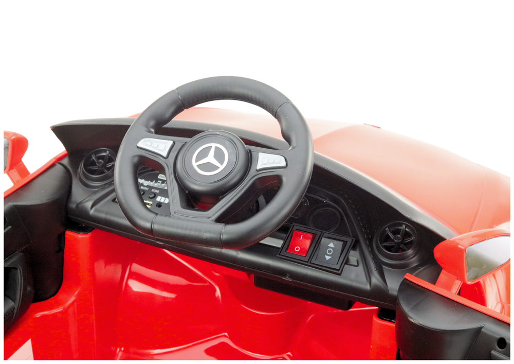 Licencirani auto na akumulator Mercedes KL-1666-1- crveni