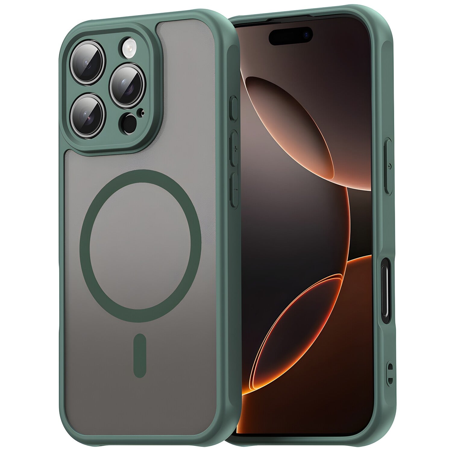 Maska Techsuit HaloFrost II MagSafe za Apple iPhone 11 - Zelena KP38101