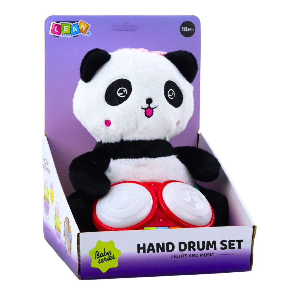 Interaktivna plišana panda s bubnjevima i zvučnim efektima - Dummy