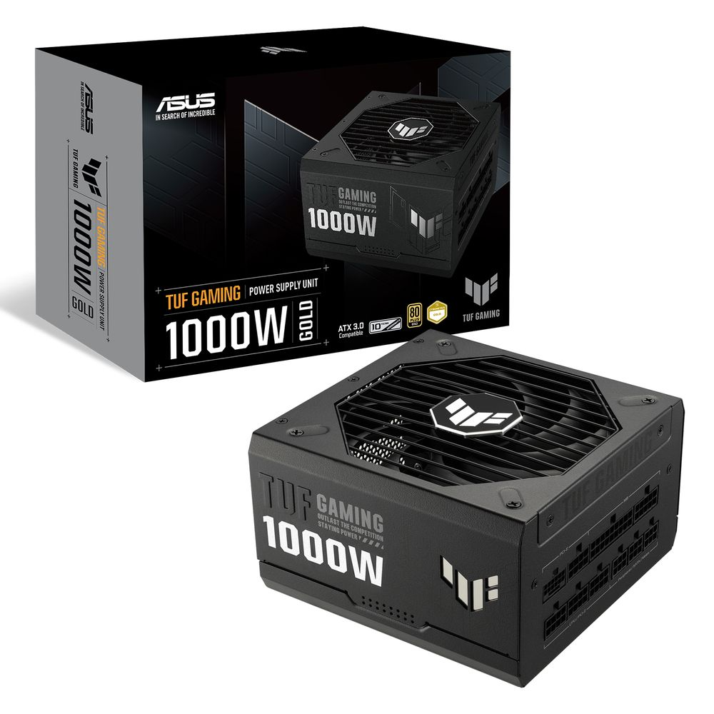 ASUS TUF Gaming 1000W Gold jedinica za napajanje 20+4 pin ATX ATX Crno