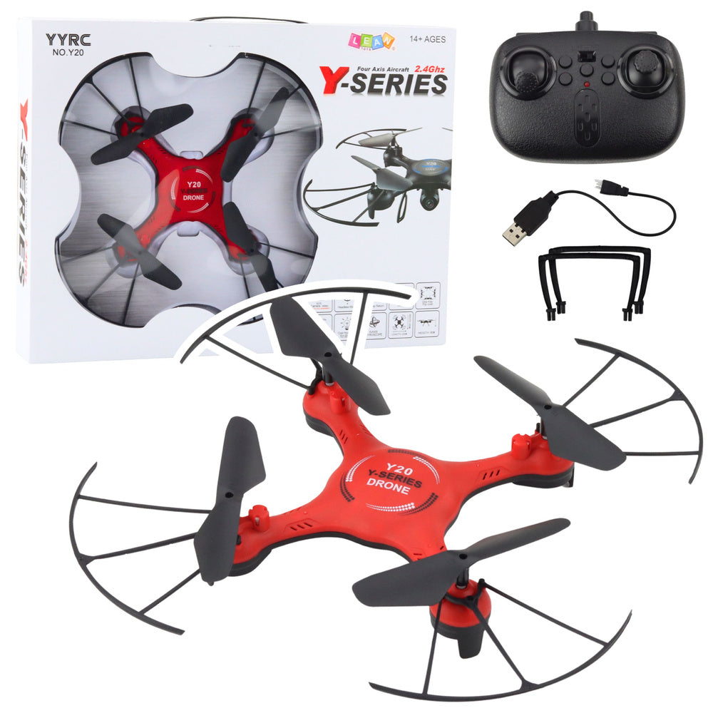 Dron na daljinsko upravljanje Y20 UFO - crveni