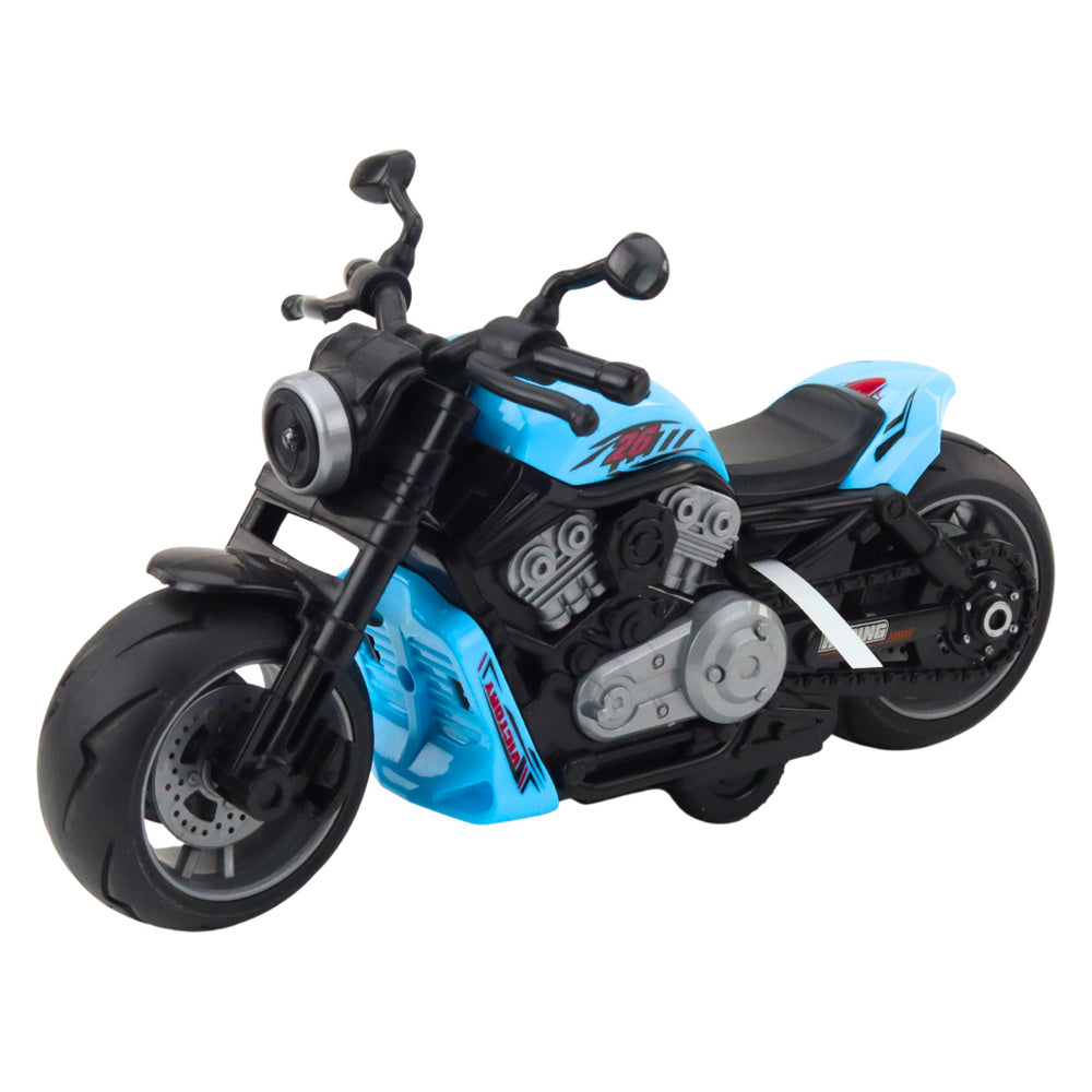 Motor za igru sa svjetlosnim i zvučnim efektima 22,5 cm - crno/plavi
