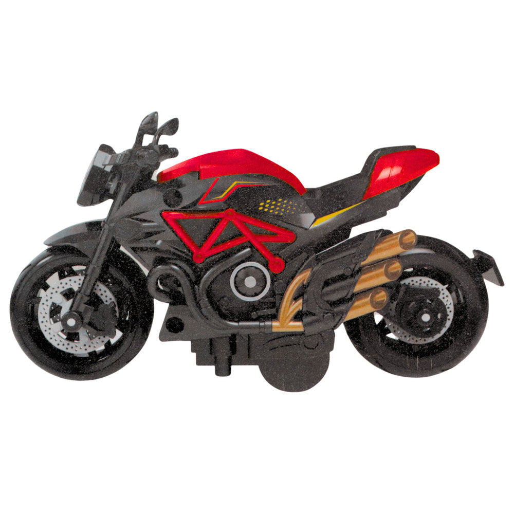 Metalni motor za sastavljanje 1:14 DIY - narančasti