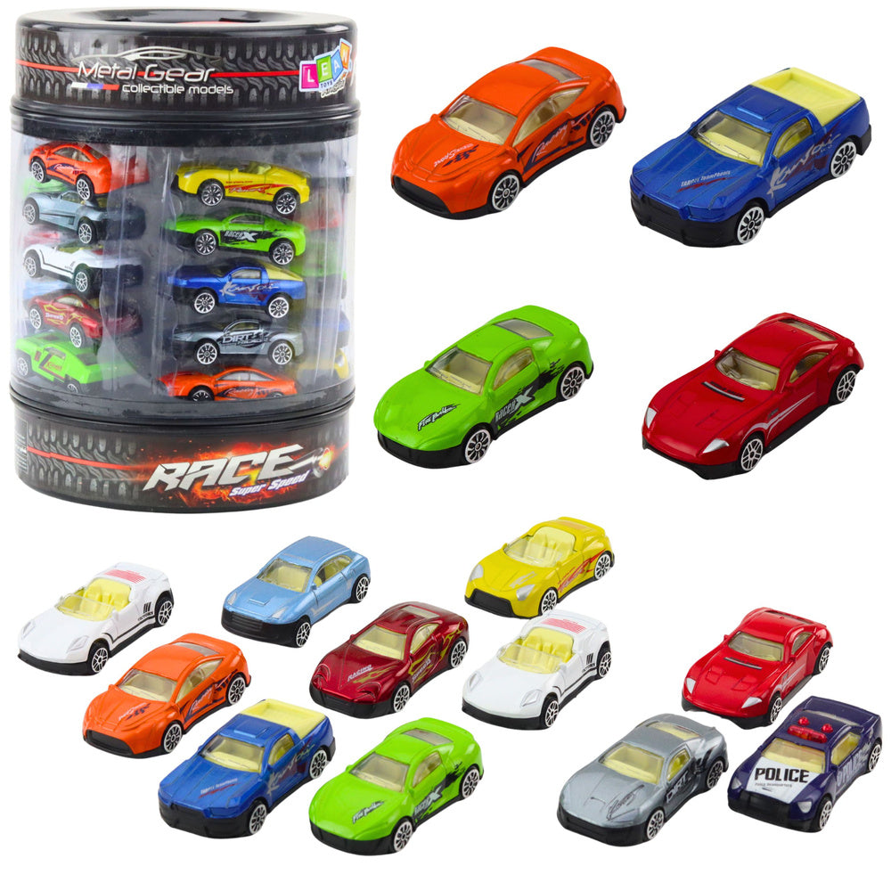 Set modernih sportskih automobila za igru 1:64 - 25 komada