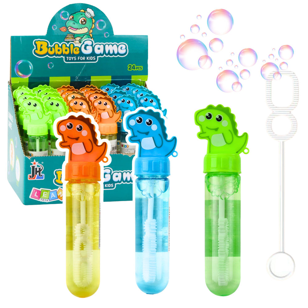 Štapić za izradu mjehurića od sapunice 30ml Dinosaur - boju šaljemo nasumično