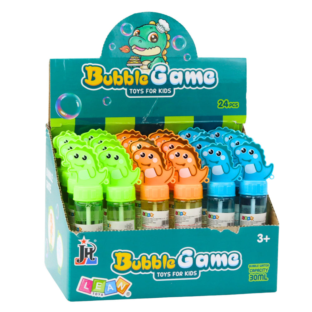 Štapić za izradu mjehurića od sapunice 30ml Dinosaur - boju šaljemo nasumično