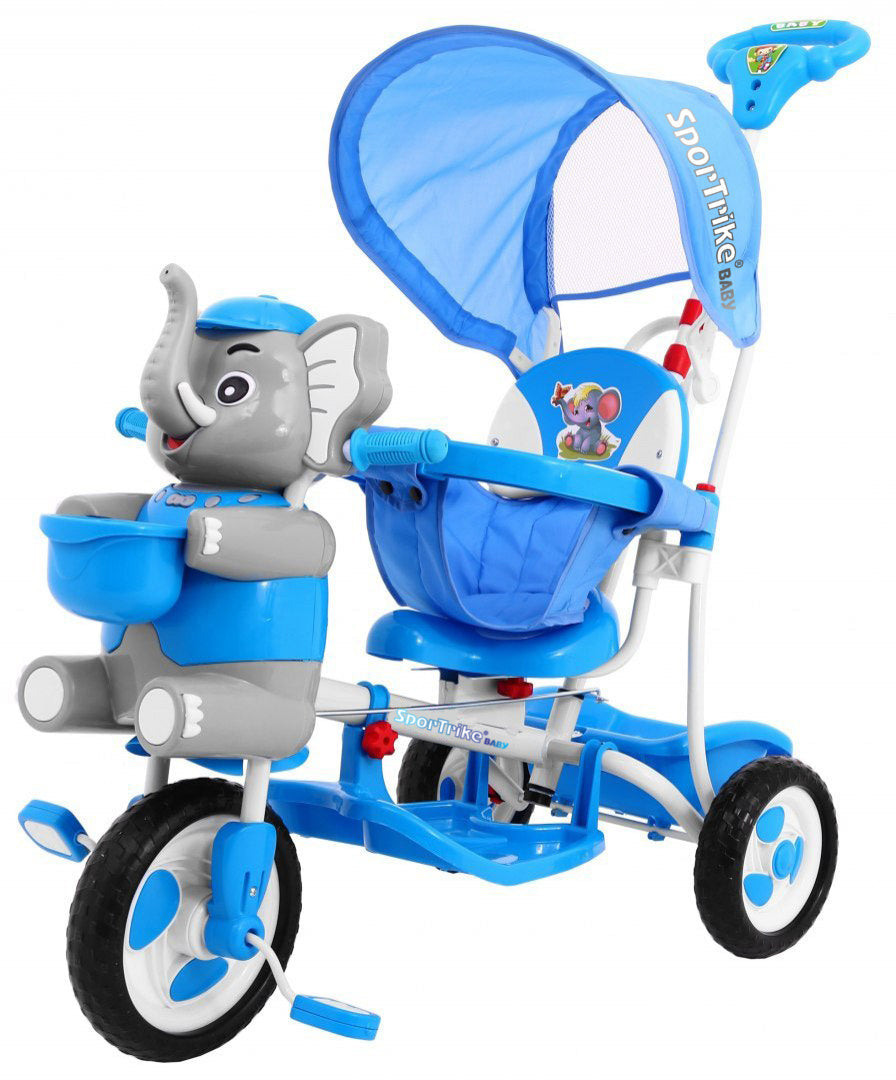 Tricikl Happy Elephant - Plavi