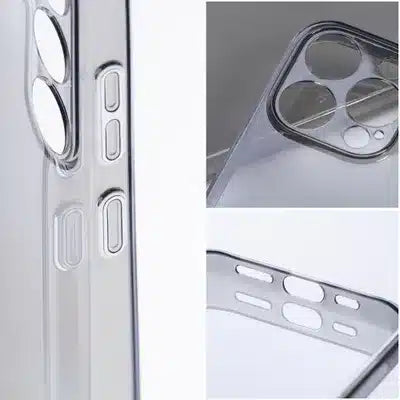 1.5mm BOX PREMIUM ovitek za iPhone 13 Pro črna prozorna