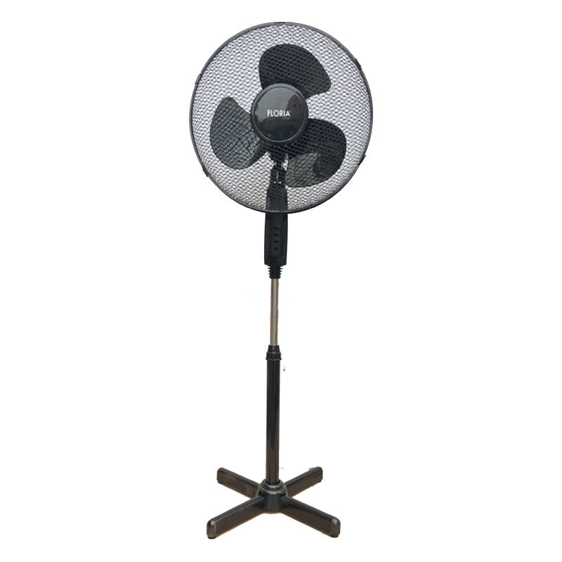 Ventilator sa postoljem, promjer 40 cm, 40 W, crna