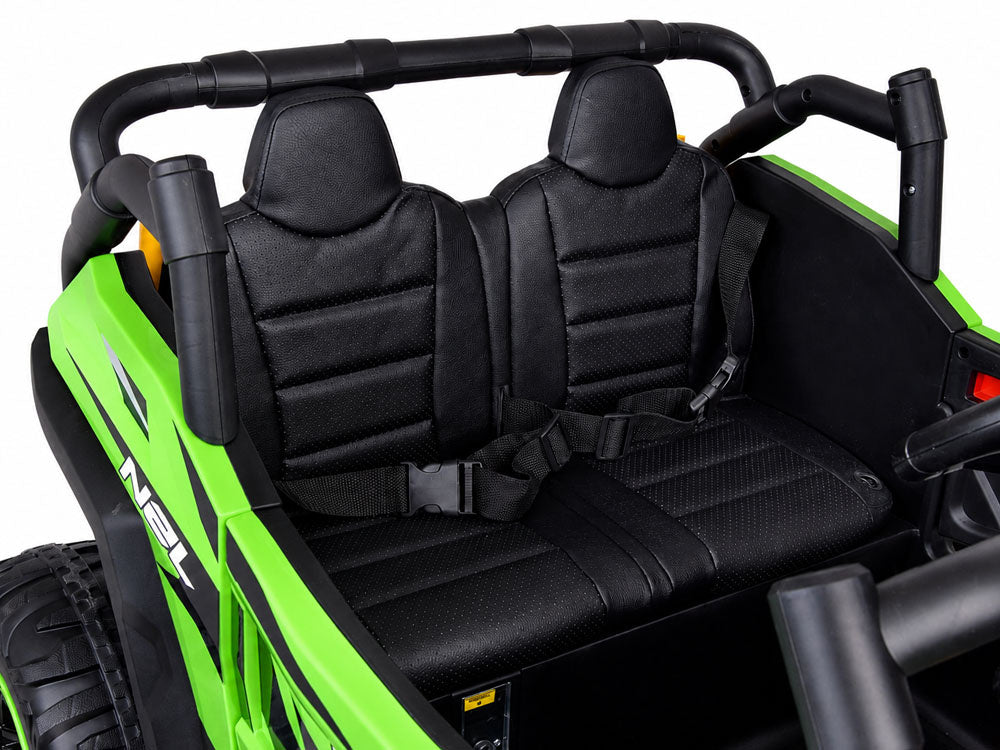 Buggy dvosjed 4×4 s prikolicom – zeleni