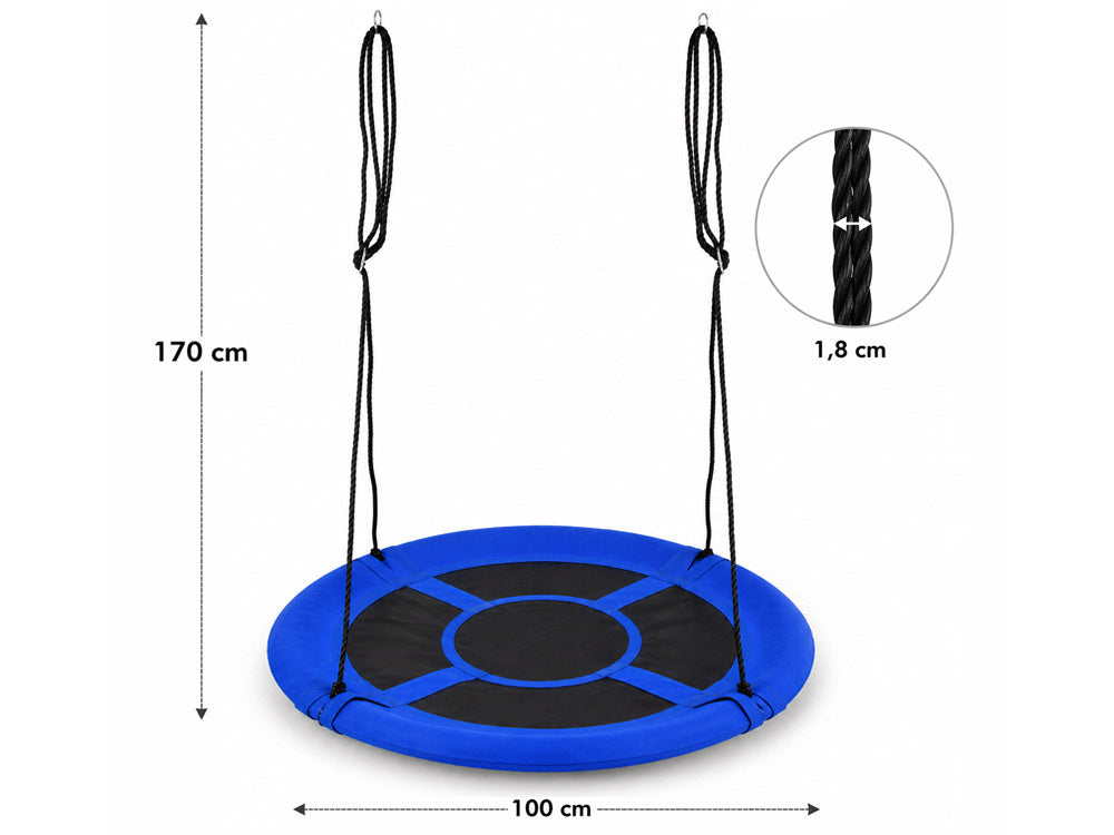 Gnijezdo ljuljačka (100cm – do 250kg) plava