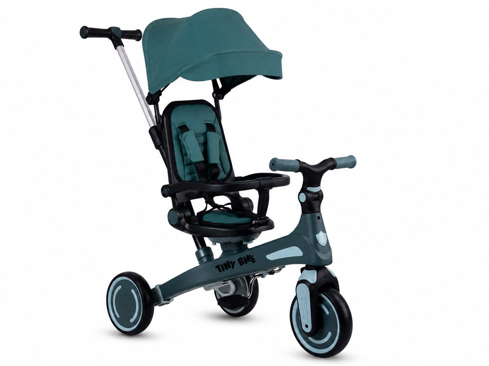 Tricikl Tiny Bike GrowUp 5u1 green