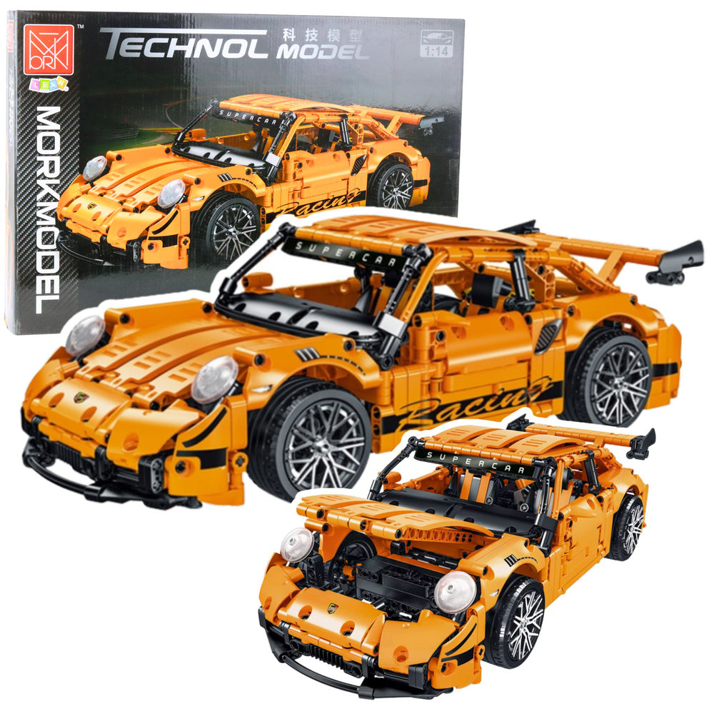 Kockice za slaganje sportskog automobila GT Racing 1:14 sa 1268 elemenata