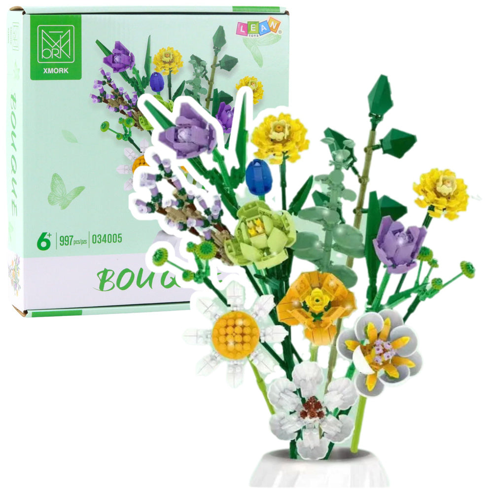 Kockice za slaganje cvijeća od 997 elemenata