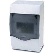 Famatel Kutija za osigurače nadžbuk, 4 osigurača, providna, IP40 - 3604-W-M-KN/4