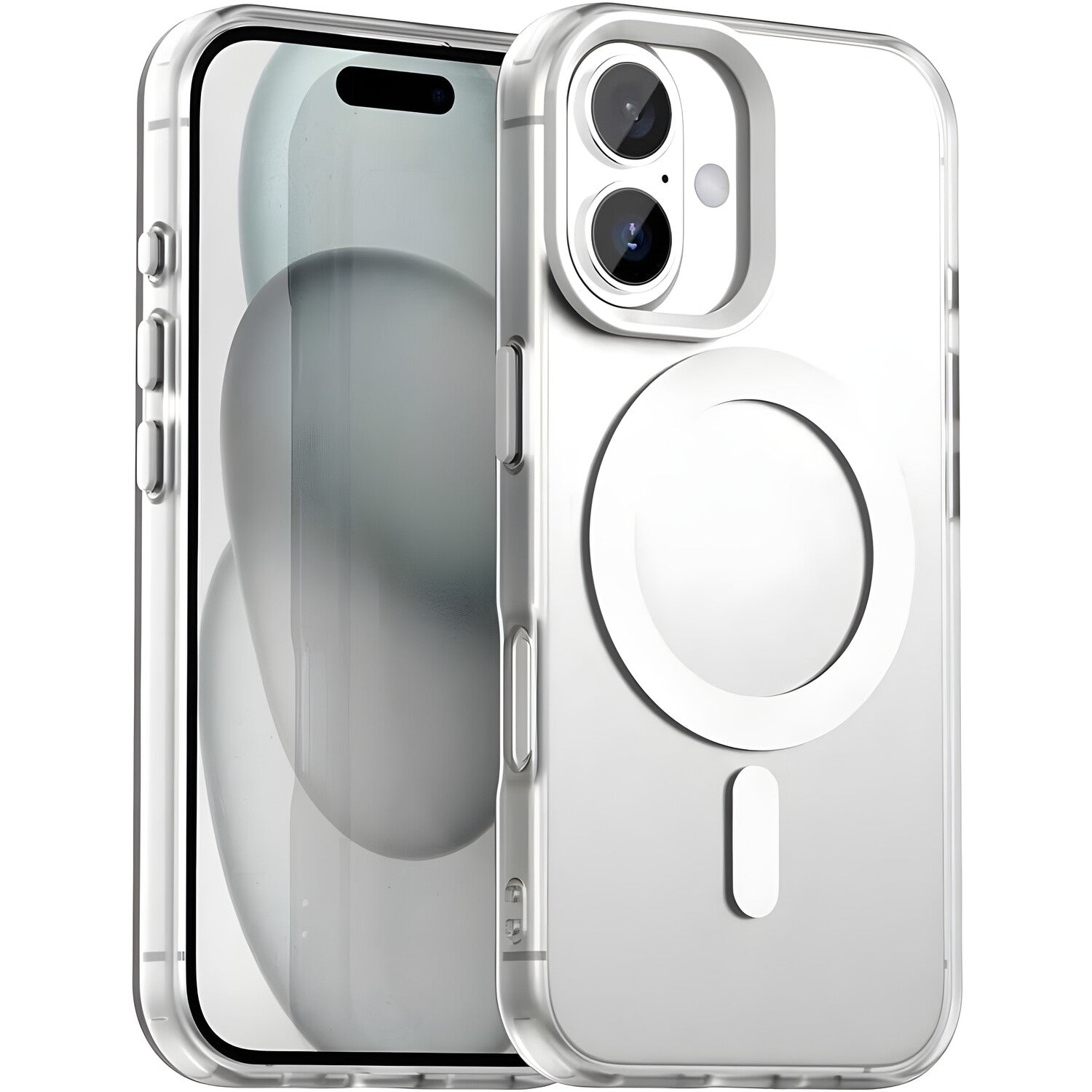 Techsuit - CandyCase MagSafe maska za Apple iPhone 17 - Bijela KP38516