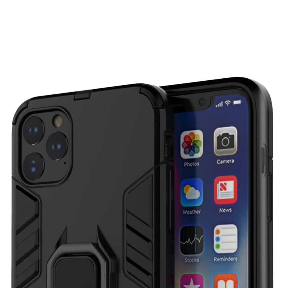 TechSuit Silicone Shield ovitek za iPhone 11 Pro črn