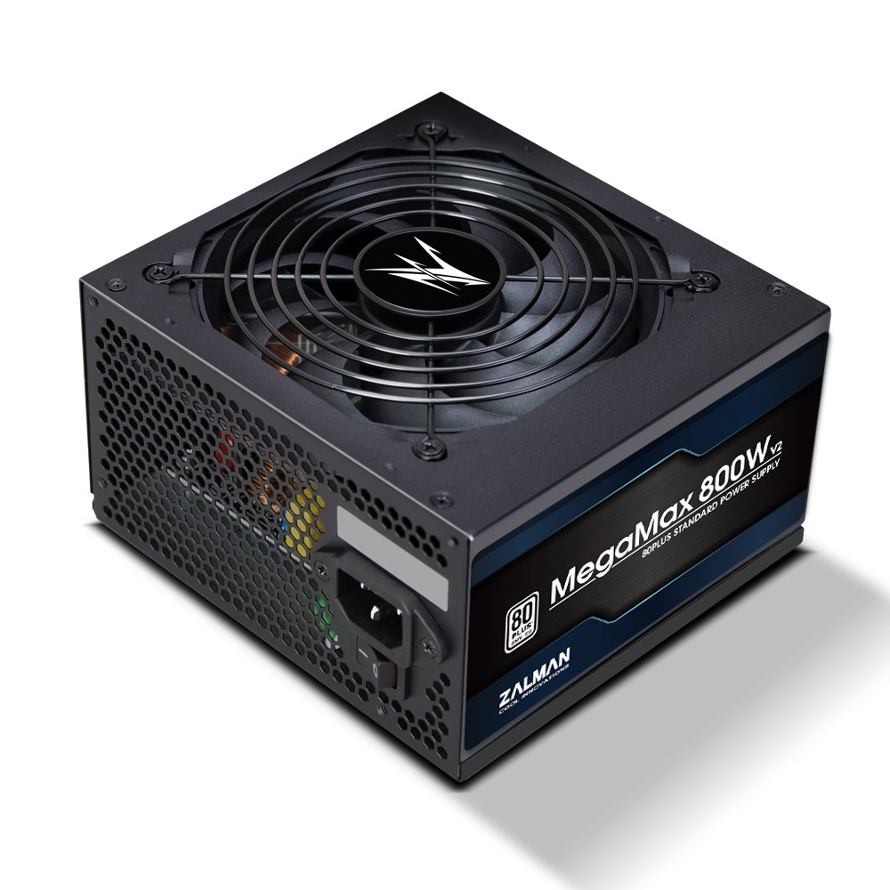 Zalman ZM800-TXII MegaMax 80PLUS 230V EU STANDARD Certified high efficiency PCI-E jedinica za napajanje 800 W ATX Crno