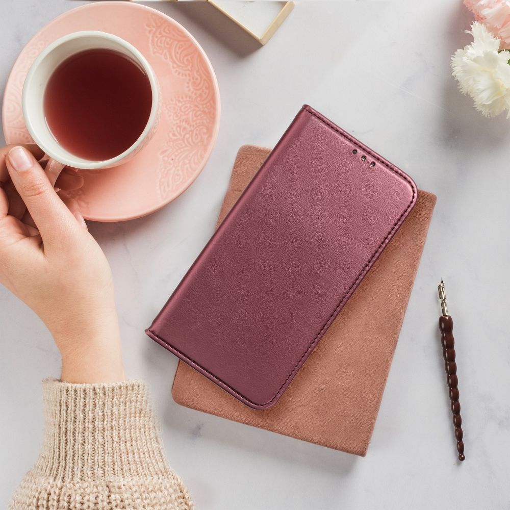 SMART MAGNETO preklopna futrola za MOTOROLA G56 5G bordo boja
