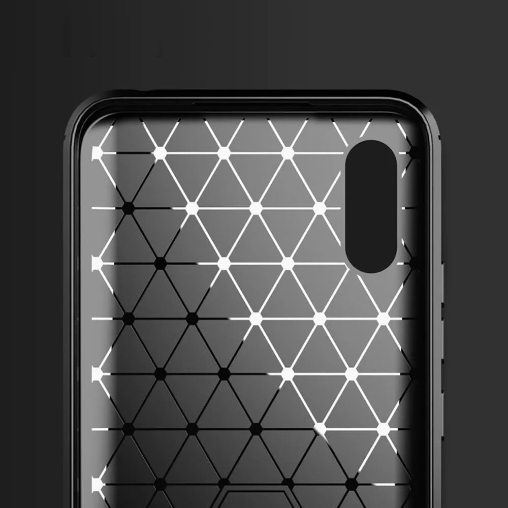CARBON maska za XIAOMI Redmi 9A / 9AT črna