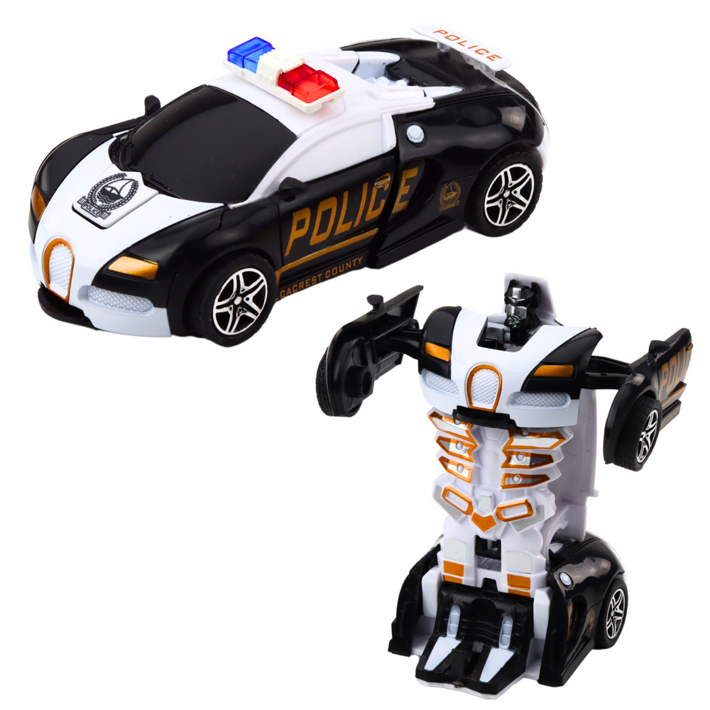 Auto za igru 2u1 Auto-Robot Police - boju biramo nasumično