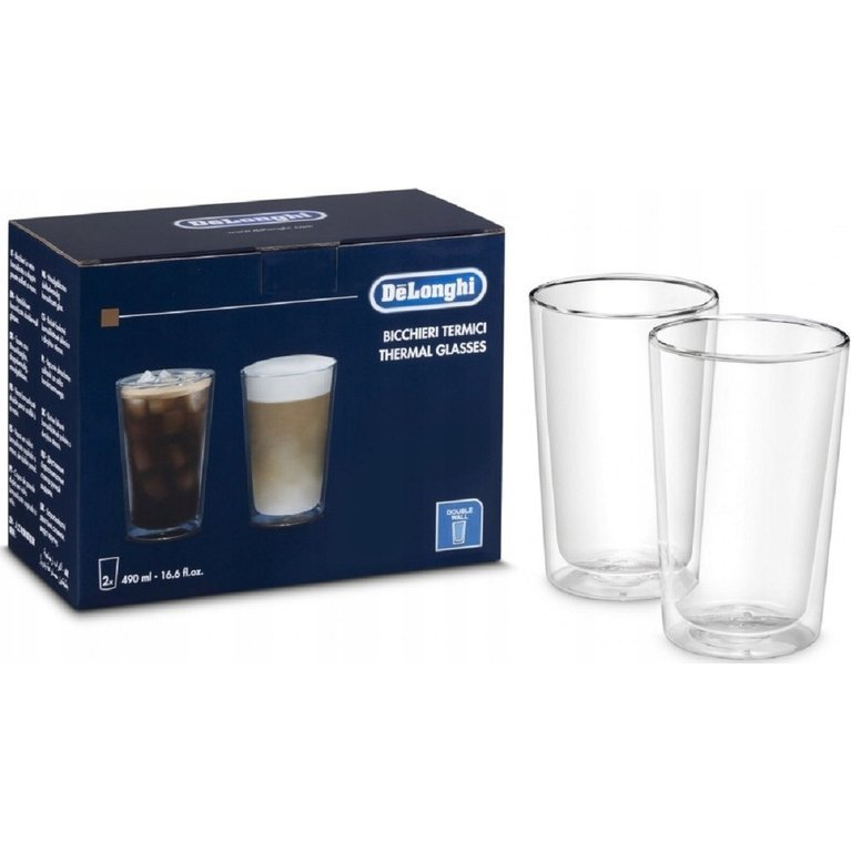De’Longhi SC319 čaša za kavu Prozirno 2 kom 490 ml