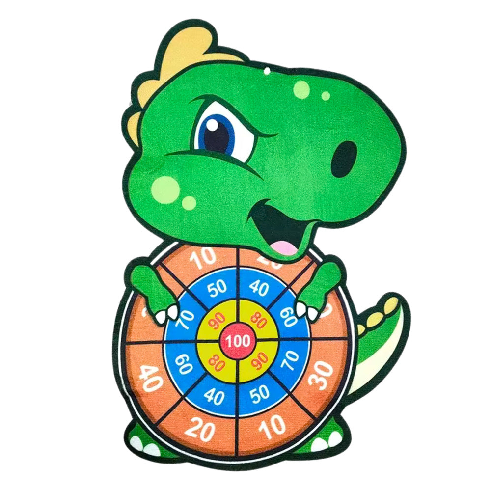 Skill Game Target Shooting Gun Velcro Balls Dinosaur