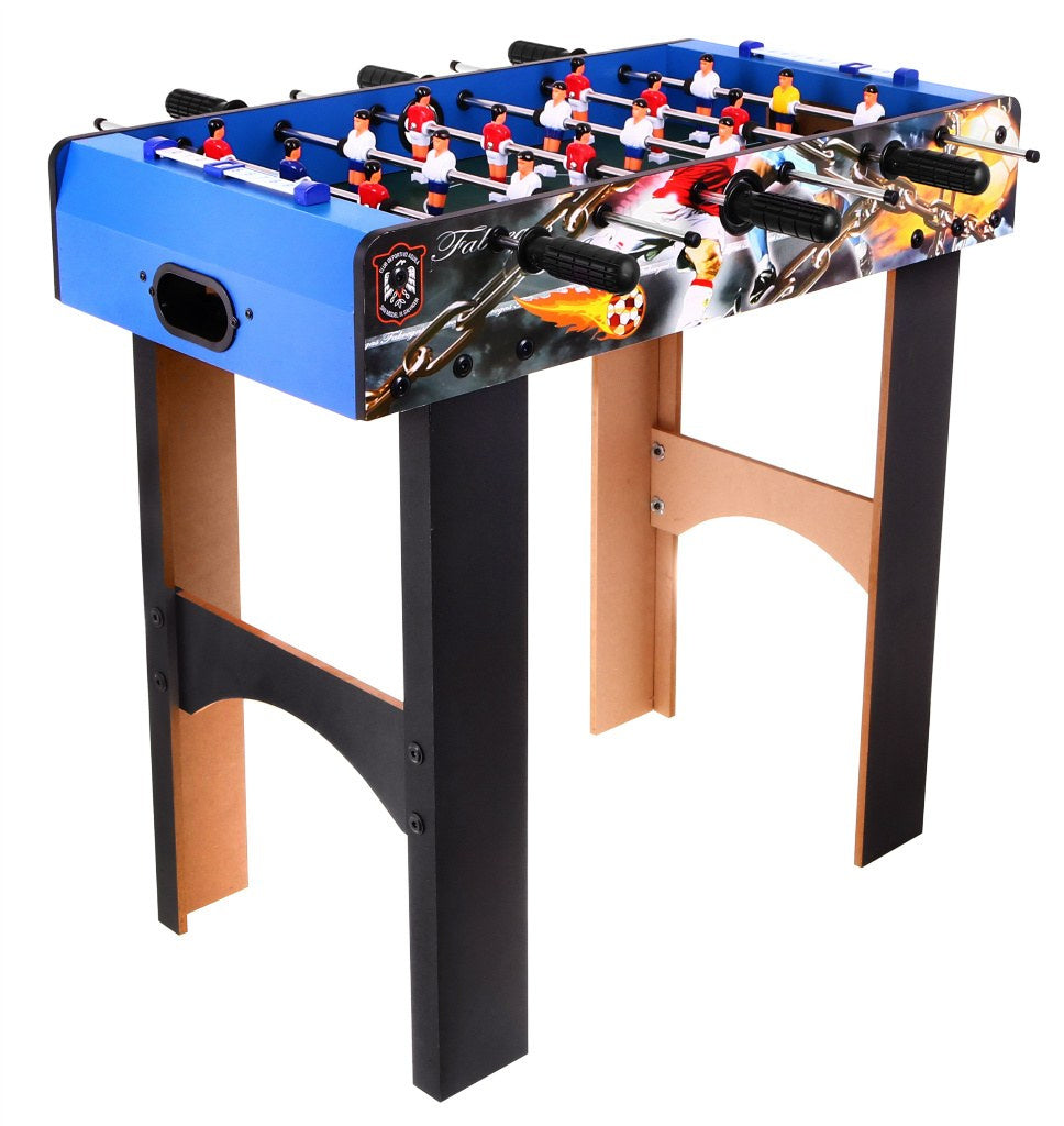 Stol za stolni nogomet 69 cm x 37 cm x 65.5 cm – plavi