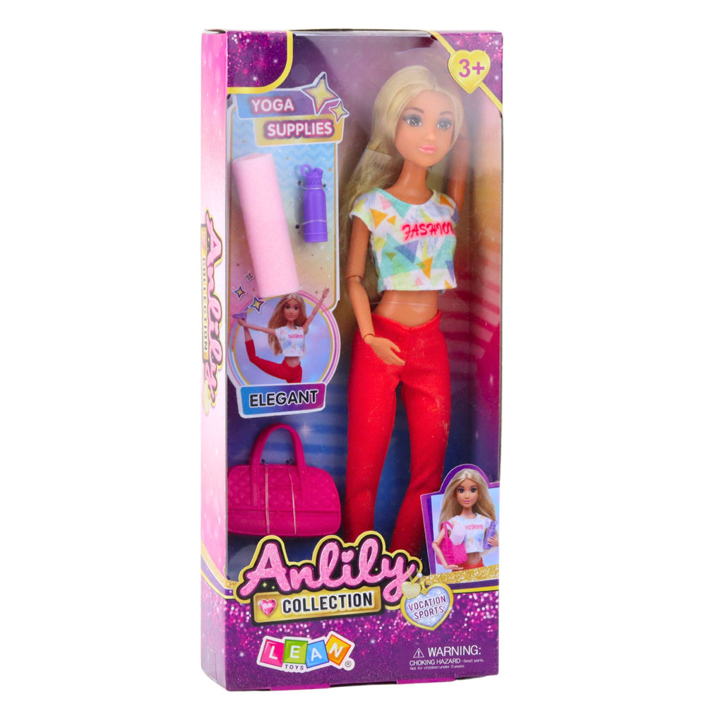 Lutka za igru Anlily vježba jogu - 29 cm