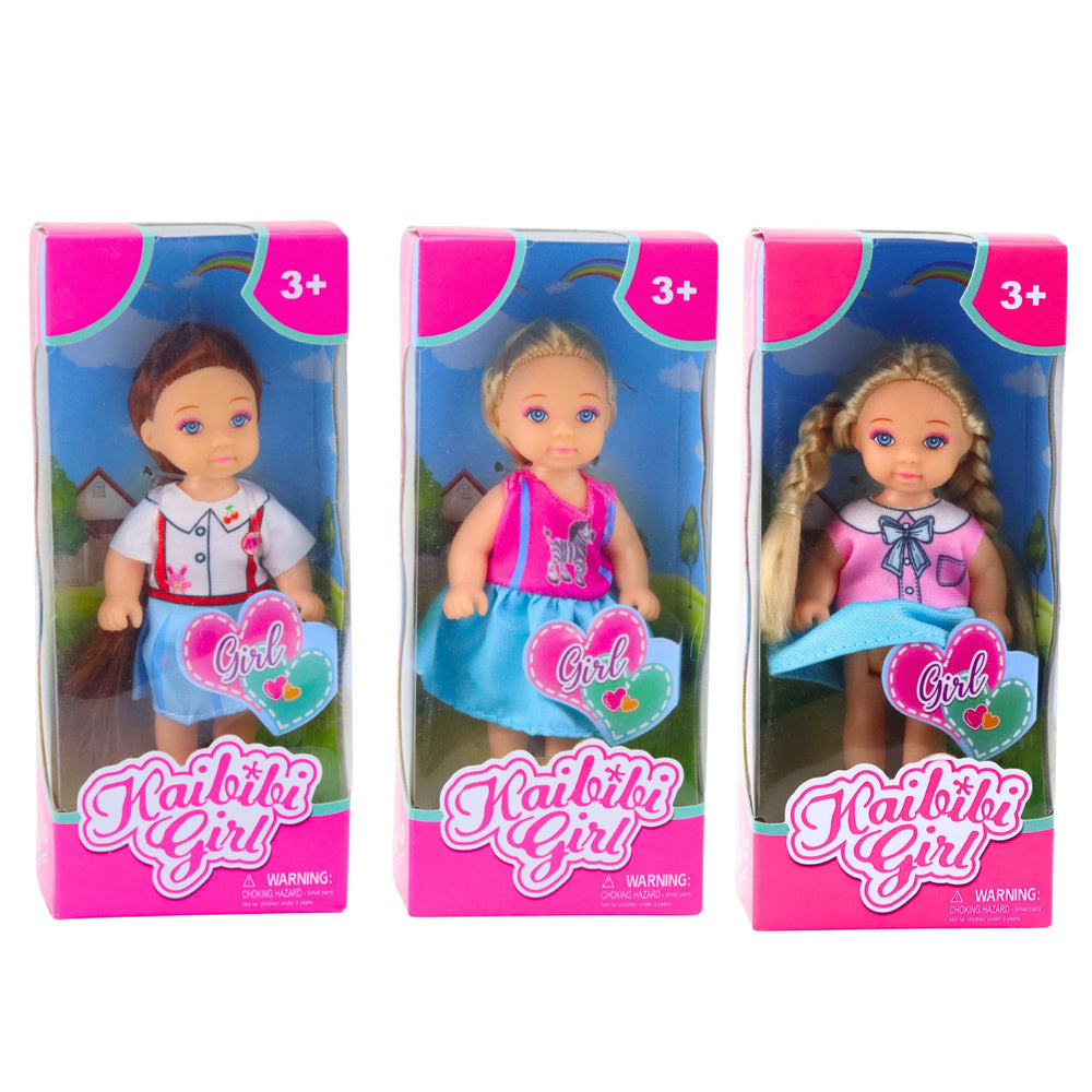 Mini lutka za igru Kaibi 12 cm - model šaljemo nasumično