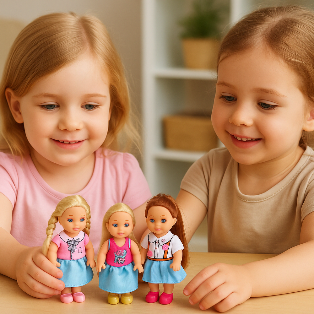 Mini lutka za igru Kaibi 12 cm - model šaljemo nasumično