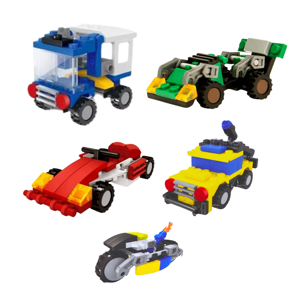 Kreativni set za sklapanje City Vehicles 2u1 - model se bira nasumično