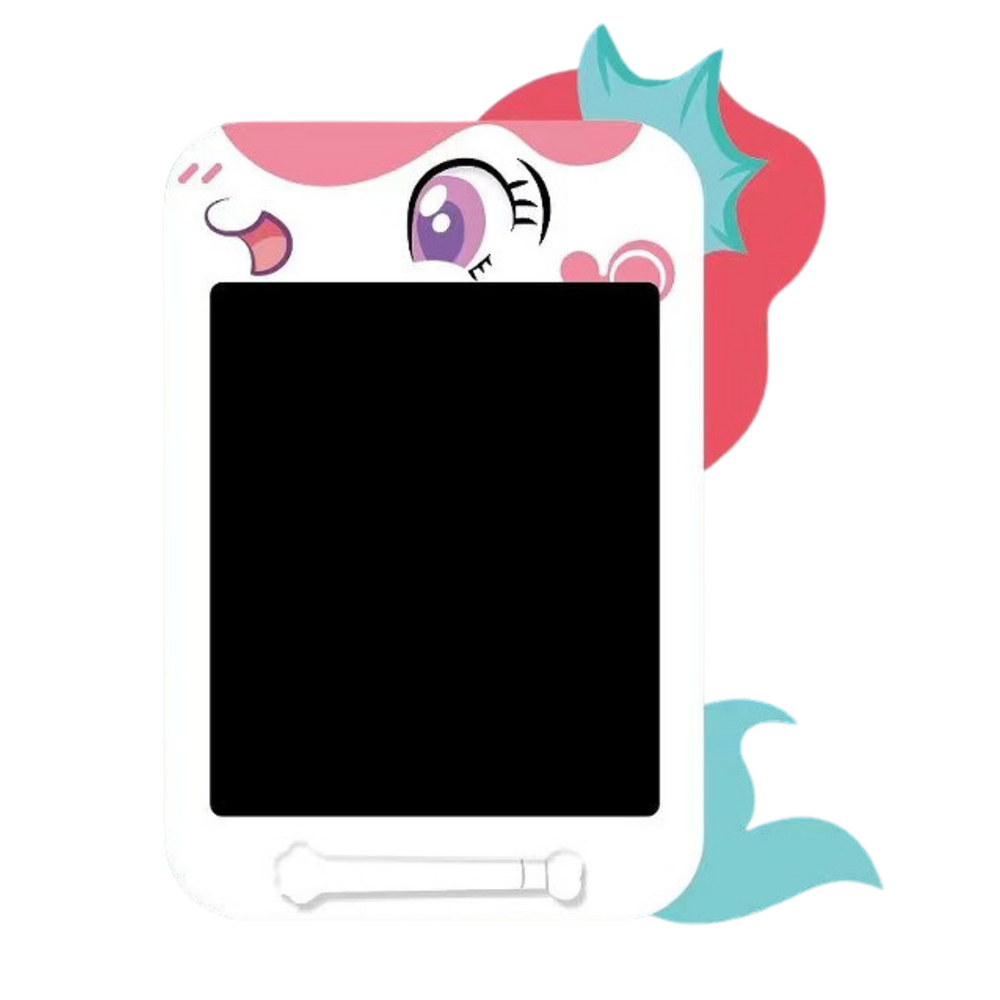 LCD ploča za crtanje Stylus Unicorn - bijela