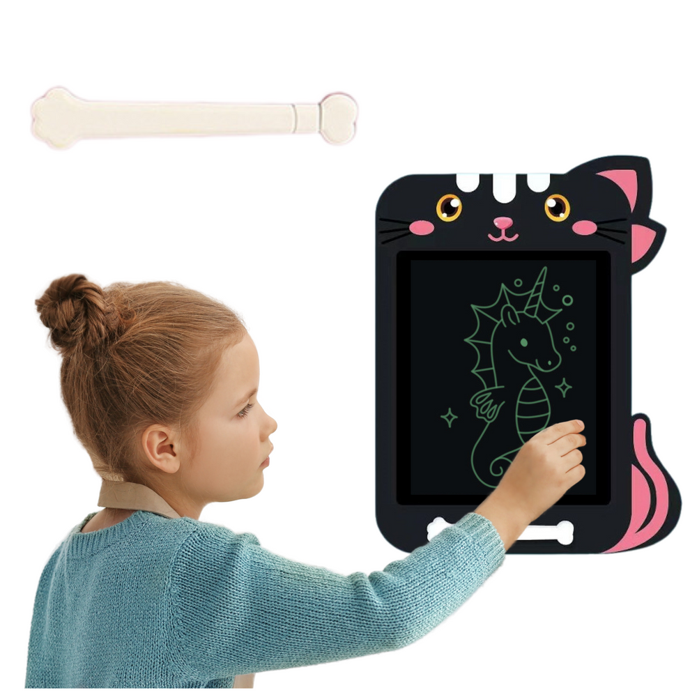 LCD ploča za crtanje Stylus Cat - crna