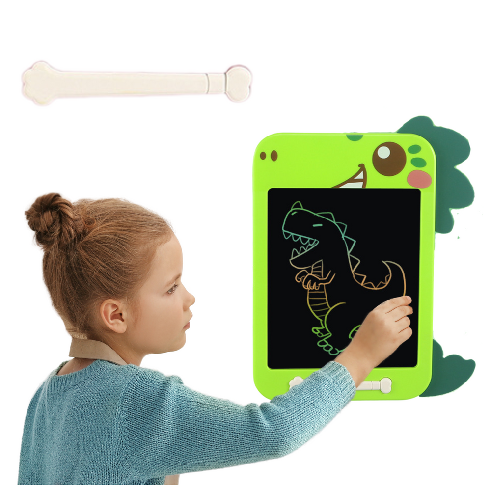 LCD ploča za crtanje Stylus Dinosaur - zeleni