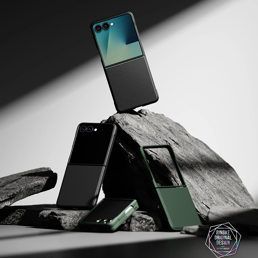 Ringke - Onyx ovitek za Samsung Galaxy Z Flip7 - črn